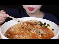 asmr instant ramyeon noodles neoguri 너구리 라면 spicy seafood flavor eating sounds mukbang