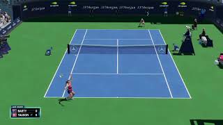 Barty A. @ Tauson C.  [US Open 21] | 1.9. | AO Tennis 2 | Road to 1K