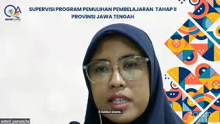 Supervisi Program Pemulihan Pembelajaran Tahap II