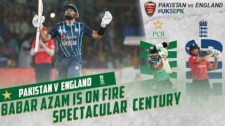 Babar Azam's Spectacular Century | Pakistan vs England | 2nd T20I 2022 | PCB | MU2T