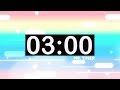 3 Minute Timer with Music for Kids! Countdown Videos HD!