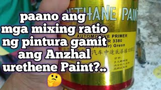 paano gamitin ang ANZHAL urethene automotive paint?..🤔