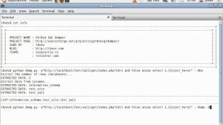 Python SQL Dumper - How to dump data from entire database