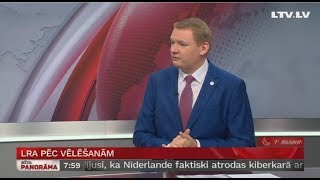 Intervija ar Edvardu Smiltēnu par LRA pēc vēlēšanām