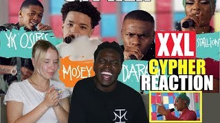 DaBaby, Megan Thee Stallion, YK Osiris and Lil Mosey's 2019 XXL Freshman Cypher REACTION