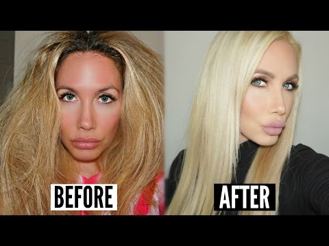 Bleaching My Hair Gone Wrong Bleching Hair