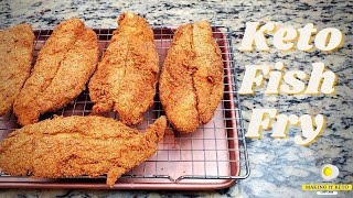 Easy Keto Low Carb Seafood Fish Fry