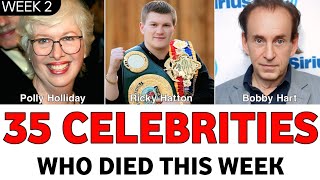 Who Passed Away This Week? | September 2025 Celebrity Deaths