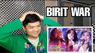 Birit war of Kapamilya Divas (Part 1) | TEACHER'S REACTION | iSirMac