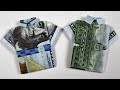 How To make Shirt Origami With Dollar Bill - easy origami