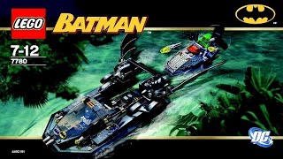 7780 The Batboat Hunt for Killer Croc Batman