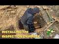 Timber Frame Extension Build - Ep 3: Installing an inspection chamber