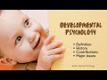 Introduction to Developmental Psychology