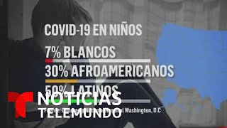 Los niños latinos son los más afectados por el COVID-19, según estudio | Noticias Telemundo