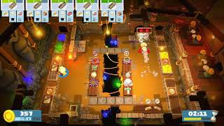 Overcooked All You Can Eat 胡鬧廚房全都好吃 - Overcooked 2! 主線 4-6. 2-Player. 4 Stars