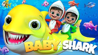 Baby Shark \u0026 More Fun Songs! 🎵👶 | Most Watched Kids Music Compilation 🚍🎶 1 Hour of Non-Stop #Baby