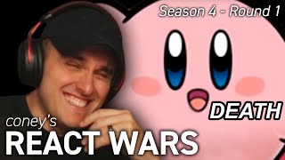 Coney's REACT WARS - Kirby Voice Acting - Season 4, Round 1