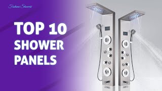 Best Shower Panels 2023 - Top 10 Fontana Luxury Shower Panel Set - Shower Panels Installation