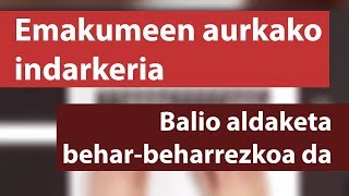 Emakumeen aurkako indarkeria: Balio aldaketa behar-beharrezkoa da