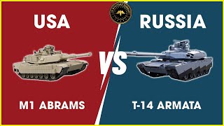 Who Wins!! M1 Abrams Vs T-14 Armata: Which Tank is the Most Powerful | Military Summary