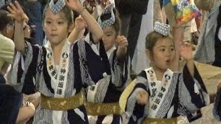 「東京神楽坂連」阿波踊り 第44回神楽坂まつり（2015.7.24）