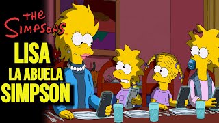 Los Simpson Lisa la Nueva ABUELA Simpson resumen | Utacaramba