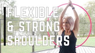 Hula Hoop Exercise | Strong and Flexible Shoulders