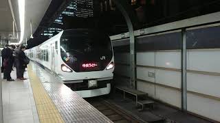 E257系0番台中央ライナー東京駅発車