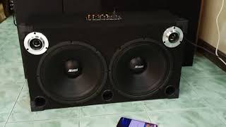 ဘလူးတု Bass 12လက္မ 🔈1စံု ၾကဴတာ 1စံု #audioequipment #audiosystem #audiospeaker