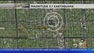 Magnitude-3.7 Earthquake Strikes Compton