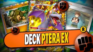 🗿 LE MEILLEUR DECK PTERA EX POKEMON POCKET ILE FABULEUSE