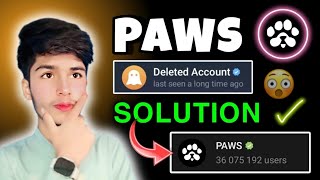 Paws Deleted || Solution || Listing Confirm || English Subtitles || #ahmadearningcenter