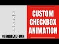 Custom Checkbox Toggle Switch Animation Tutorial using Pure CSS - web development