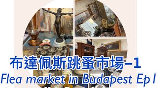 匈牙利-布達佩斯跳蚤市場-1；家居擺設；陶瓷；掛畫；匈牙利自由行   Flea market in Budapest Ep1