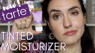 NEW Tarte Maracuja Tinted Hydrator | DRY SKIN Application Demo + Wear Test