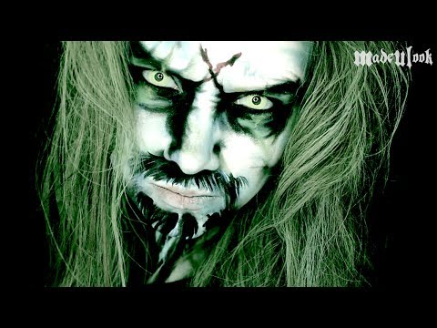 Rob Zombie Transformation Makeup Tutorial Rob Zombie Transformation Makeup Tutorial