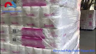 Recycled Pulp Toilet Tissue Roll