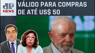 Lula não descarta negociação sobre comércio em sites internacionais; Dora Kramer e Vilela analisam