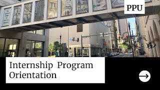 Internship Orientation