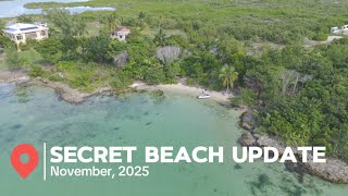 November Secret Beach Update - Ambergris Caye , BELIZE