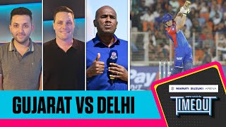 IPL 2024 - GT vs DC | Timeout LIVE | Delhi register comfortable win