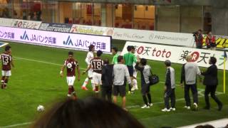 2014.10.26　ヴィッセル神戸 vs 大宮アルディージャ　態度の悪い家長