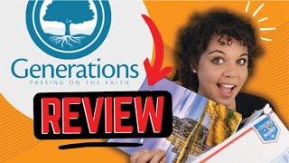Generations Homeschool Curriculum Review and UNBOXING ❤️