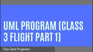 Class Flight Coding Tutorial Part 1 - Flight Ticket Program in OOP Java - Coding Future
