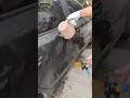 dent remove trick using hot water