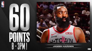 James Harden DROPS 60 Points in THREE Quarters! and blows out the Hawks 31. 11. 2019