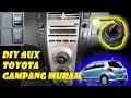 CARA PASANG AUX TOYOTA ll how to install aux #DIY #Doityourself #aux #how #usb #yaris #toyotayaris