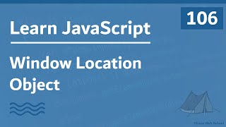Learn JavaScript In Arabic 2021 - #106 - Window Location Object