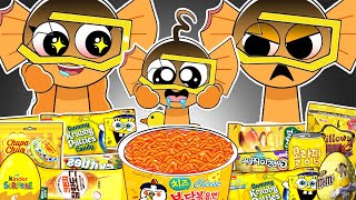 Incredibox Sprunki - Bailey Family Horror Versions Convenience Store Food Mukbang | ASMR Animation