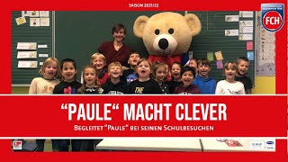 "Paule" macht clever - FCH Schulbesuche